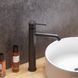 Високий змішувач для умивальника Damixa Scandinavian Pure, чорний 360250300 360250300 фото 1