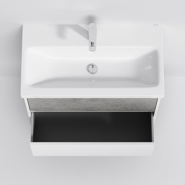 Тумба з раковиною підвісна, 75 см, 2 ящики AM.PM Gem S M91-FHX0752-WC0752BF38 M91-FHX0752-WC0752BF38 фото