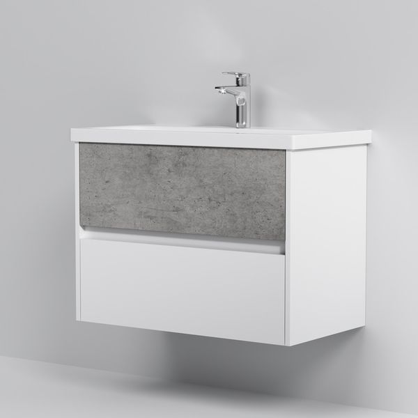 Тумба з раковиною підвісна, 75 см, 2 ящики AM.PM Gem S M91-FHX0752-WC0752BF38 M91-FHX0752-WC0752BF38 фото