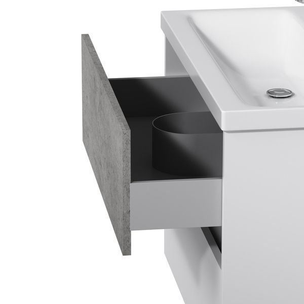 Тумба з раковиною підвісна, 75 см, 2 ящики AM.PM Gem S M91-FHX0752-WC0752BF38 M91-FHX0752-WC0752BF38 фото
