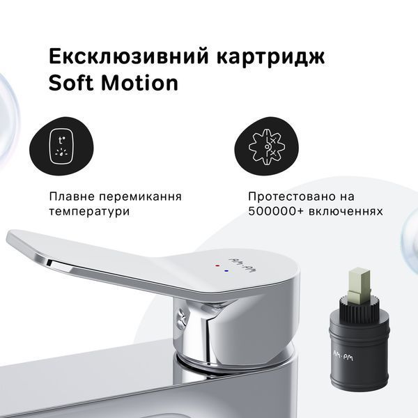 Змішувач для умивальника AM.PM X-Joy F85A02100 F85A02100 фото