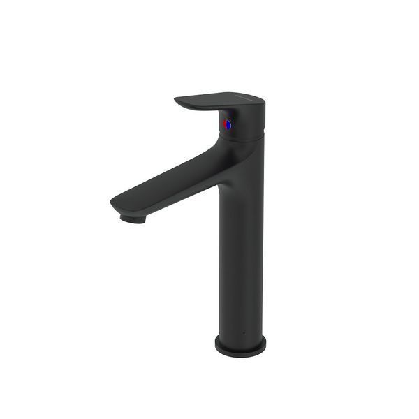 Високий змішувач для умивальника Damixa Origin Bit, чорний 770250300 770250300 фото