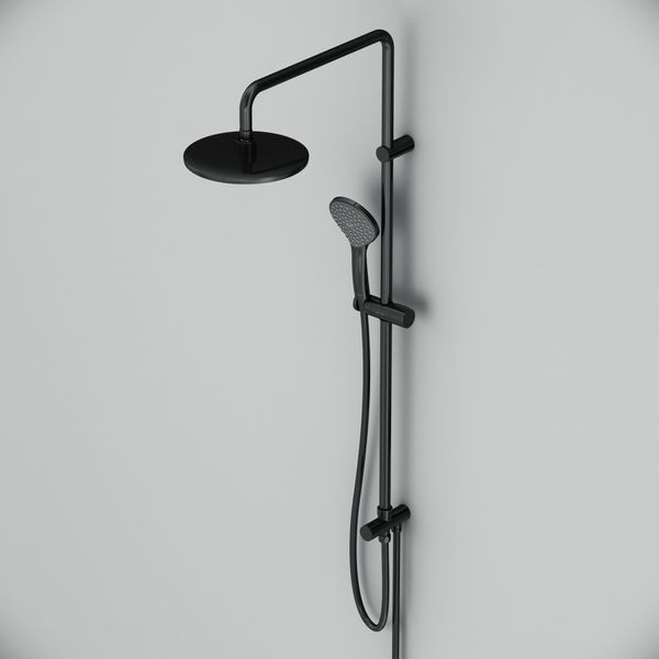 Душова система AM.PM Gem ShowerSpot без змішувача, чорна F0790022 F0790022 фото