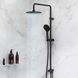 Душова система AM.PM Gem ShowerSpot без змішувача, чорна F0790022 F0790022 фото 1