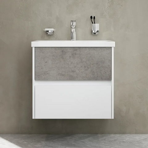 Тумба з раковиною підвісна, 60 см, 2 ящики AM.PM Gem S M91-FHX0602-WC0602BF38 M91-FHX0602-WC0602BF38 фото