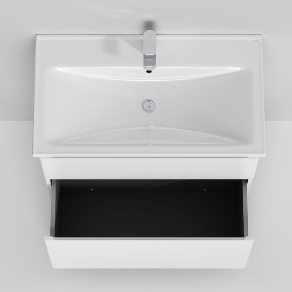 Тумба з раковиною підлогова, 80 см, 2 ящики AM.PM X-Joy M85-FSX0802-WC0802WG38 M85-FSX0802-WC0802WG38 фото