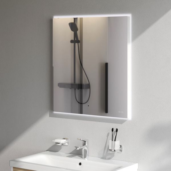 Дзеркало з інтер'єрною LED-підсвіткою і сенсором, 65 см AM.PM X-Joy M85MOX10651WG38 M85MOX10651WG38 фото