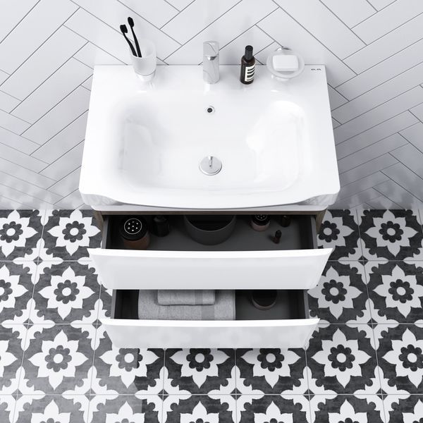 Тумба з раковиною підвісна, 65 см AM.PM Like M80-FHX0652V-WC0652-38 M80-FHX0652V-WC0652-38 фото