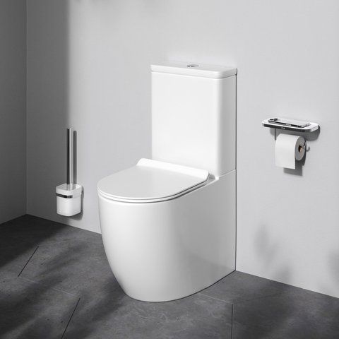 Унітаз-компакт AquaSpin AM.PM Like із сидінням мікроліфт CLA8600SC CLA8600SC фото