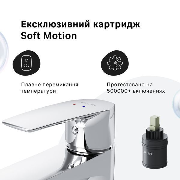 Змішувач для умивальника AM.PM Gem F90E02100 F90E02100 фото