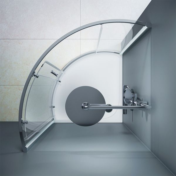 Душова огорожа 90x90 см, без піддона AM.PM Like W83G-315-090CT W83G-315-090CT фото