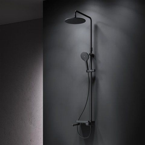 Душова система AM.PM Like ShowerSpot, чорна F0780722 F0780722 фото