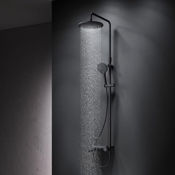 Душова система AM.PM Like ShowerSpot, чорна F0780722 F0780722 фото