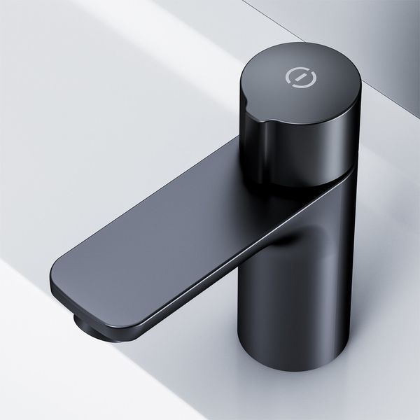 Змішувач для умивальника AM.PM X-Joy TouchReel, чорний F85A02522 F85A02522 фото