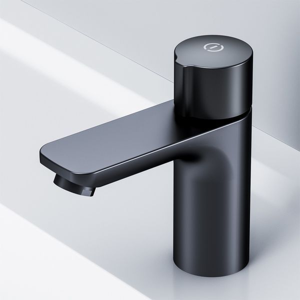 Змішувач для умивальника AM.PM X-Joy TouchReel, чорний F85A02522 F85A02522 фото