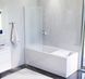 Шторка для ванни душова AM.PM Gem 80x140 см, матове скло WU90BS-080-140CM WU90BS-080-140CM фото 1