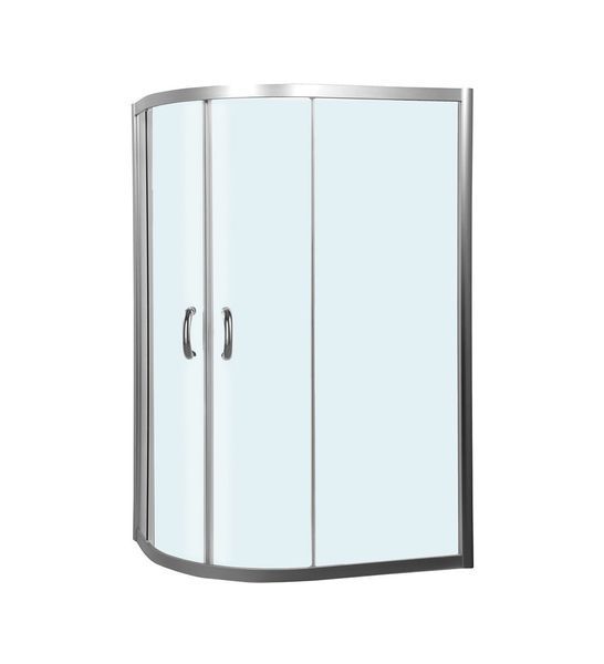 Душовий куточок Bliss Twin Slide 120x80 см, прозоре скло AM.PM Bliss L W56G-302U120MT W56G-302U120MT фото