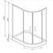 Душовий куточок Bliss Twin Slide 120x80 см, прозоре скло AM.PM Bliss L W56G-302U120MT W56G-302U120MT фото 4