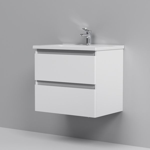 Тумба з раковиною підвісна, 65 см, 2 ящики AM.PM X-Joy M85-FHX0652-WC0652WG38 M85-FHX0652-WC0652WG38 фото