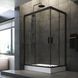 Душова огорожа Gem Square Slide 120x80 см, прозоре скло, чорний матовий профіль AM.PM Gem W90UG-403-120280-BT W90UG-403-120280-BT фото 1