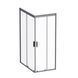 Душова огорожа Gem Square Slide 120x80 см, прозоре скло, чорний матовий профіль AM.PM Gem W90UG-403-120280-BT W90UG-403-120280-BT фото 5