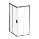 Душова огорожа Gem Square Slide 120x90 см, прозоре скло, чорний матовий профіль AM.PM Gem W90UG-403-120290-BT W90UG-403-120290-BT фото 5