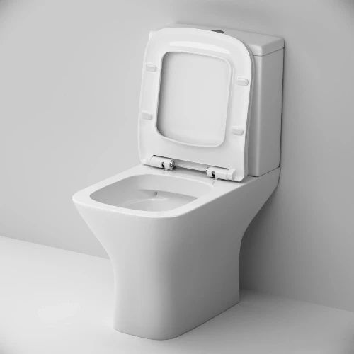 Унітаз-компакт безобідковий AquaSpin AM.PM Gem із сидінням мікроліфт CGA8601SC CGA8601SC фото