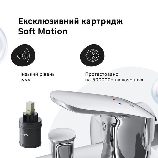 Змішувач для ванни та душу AM.PM Like F8010000 F8010000 фото