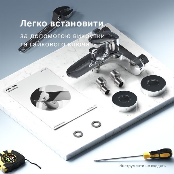 Змішувач для ванни та душу AM.PM Like F8010000 F8010000 фото