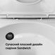 Унітаз підвісний 54 см AquaSpin AM.PM Func із сидінням мікроліфт, білий CFA1903SC CFA1903SC фото 5