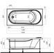 Ванна акрилова AM.PM Joy 150x70 см W95A-150-070W-A W95A-150-070W-A фото 4